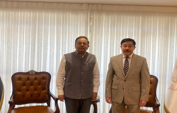 On 9 September, Ambassador Soumen Bagchi called on Mr. Ali Muhsin Al-Alaq, Governor of the Central Bank of Iraq and discussed issues related to cooperation in digital public infrastructure.